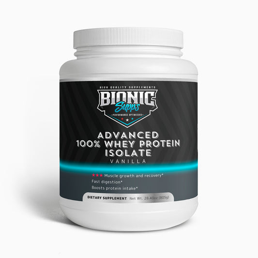 Advanced 100% Whey Protein Isolate (Vanilla)